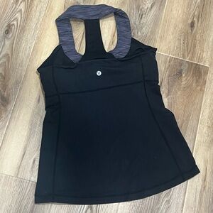 Lulu Lemon Black Tank